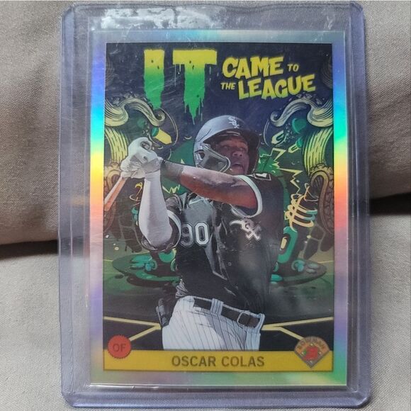 Oscar Colás It Came To The League holographic card  Chicago White Sox Outfielder - Picture 1 of 15